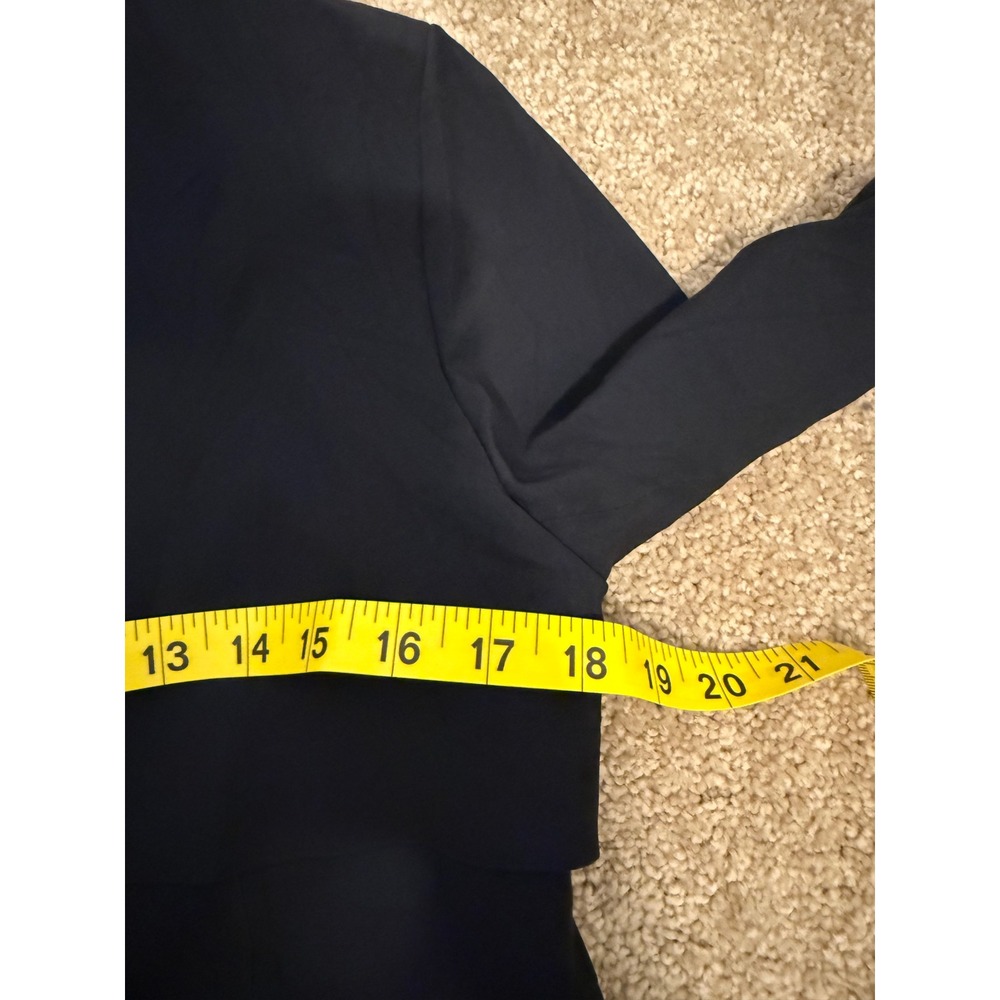 Lululemon Between Places Blazer Jacket Women‎ 4 Black Excellent Layered Tech - Picture 5 of 6